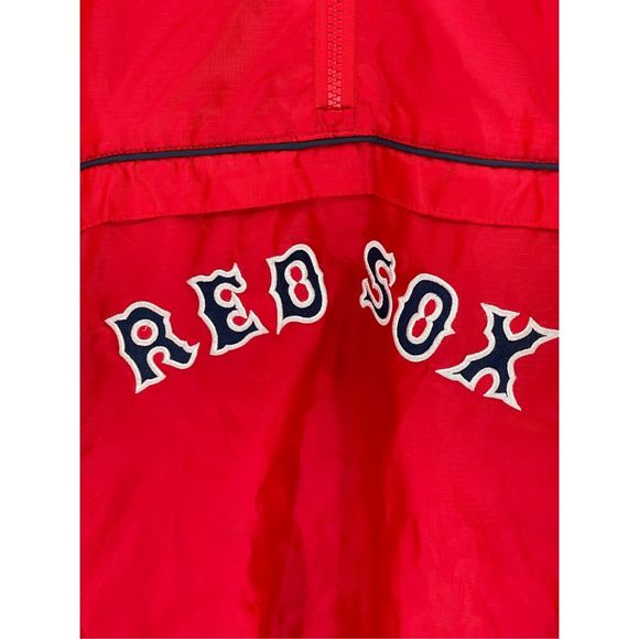 Boston Red Sox Jacket Men‎ Size XXL Red 1/4 Zip Long Sleeve Genuine Merchandise - Picture 2 of 11